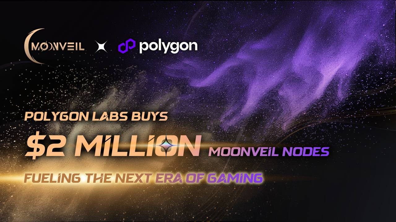 moonveil nodes image Gaming-focused Layer-2 Moonveil has shared details of its upcoming node sale and revealed a major investment from Polygon Labs. 50,000 nodes will be made available to the Moonveil community starting from October 22. 