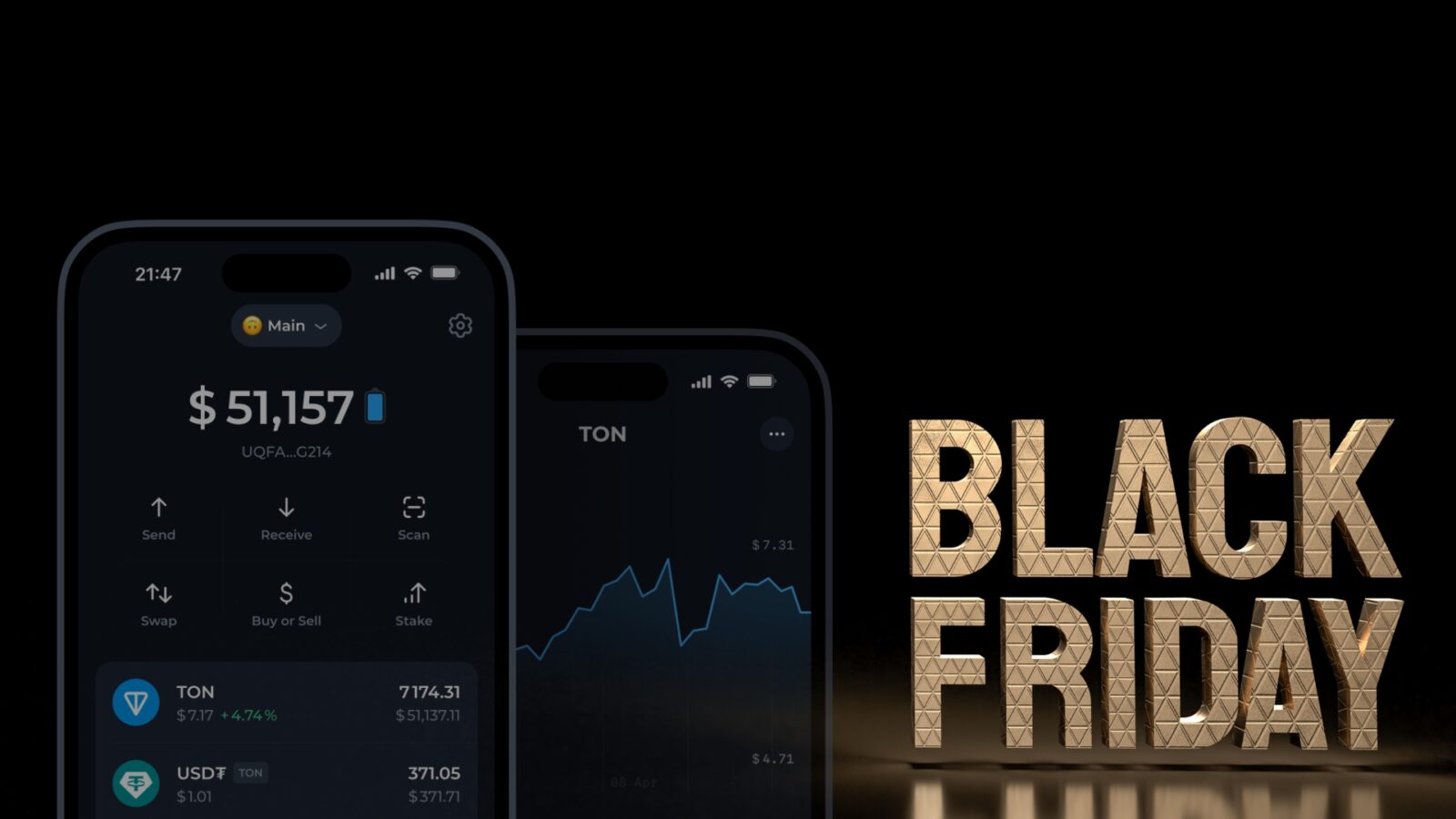 Tonkeeper Announces Black Friday Bonanza with Cashback and Giveaways Tonkeeper's Black Friday deals will run from November 29 through December 1, 2024.