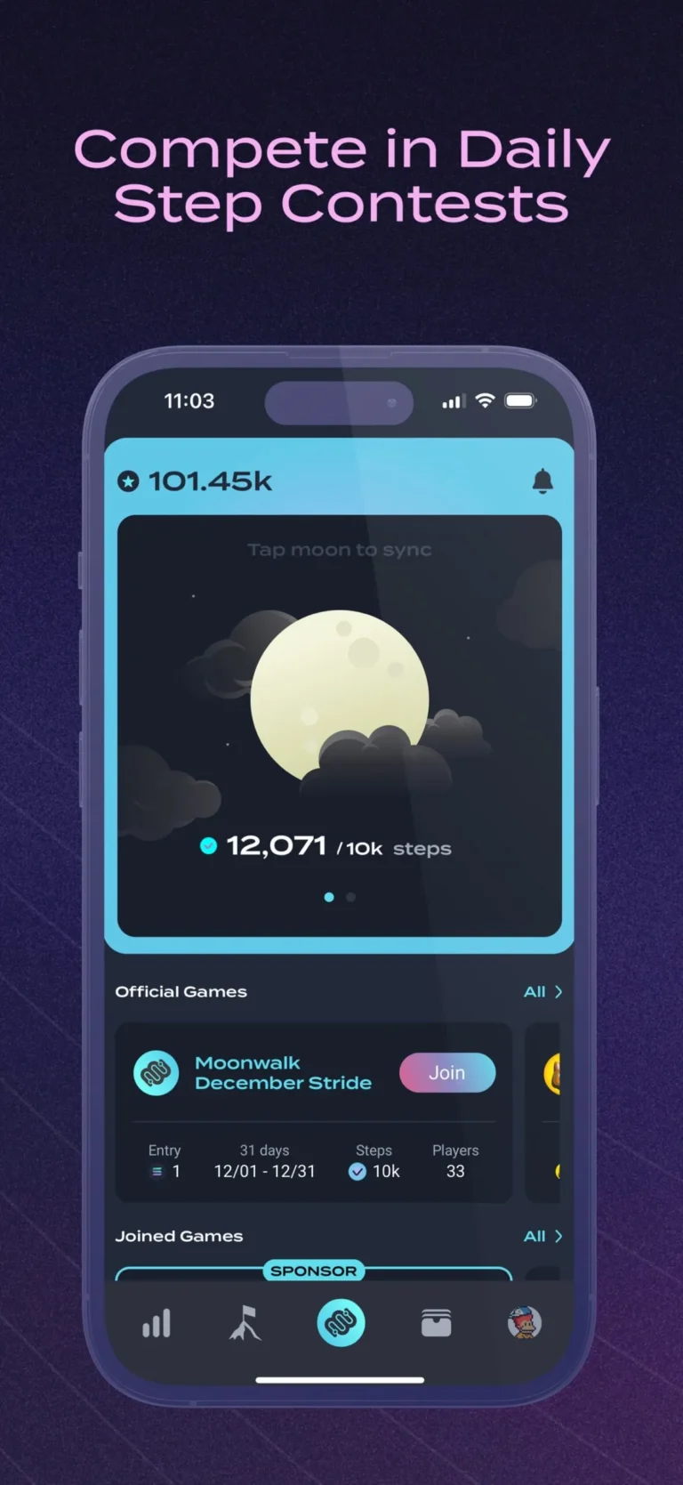 Moonwalk Fitness screenshot 1