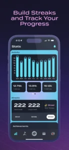 Moonwalk Fitness gameplay screenshot 2 – Fitness crypto game