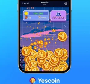 Yescoin gameplay screenshot 4 – Casual crypto game on TON