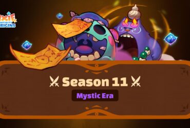 Axie Infinity Introduces Season 11 Mystic Era Sky Mavis, the creator of the popular NFT game Axie Infinity, has launched the highly anticipated Season 11, Origins Mystic Era.