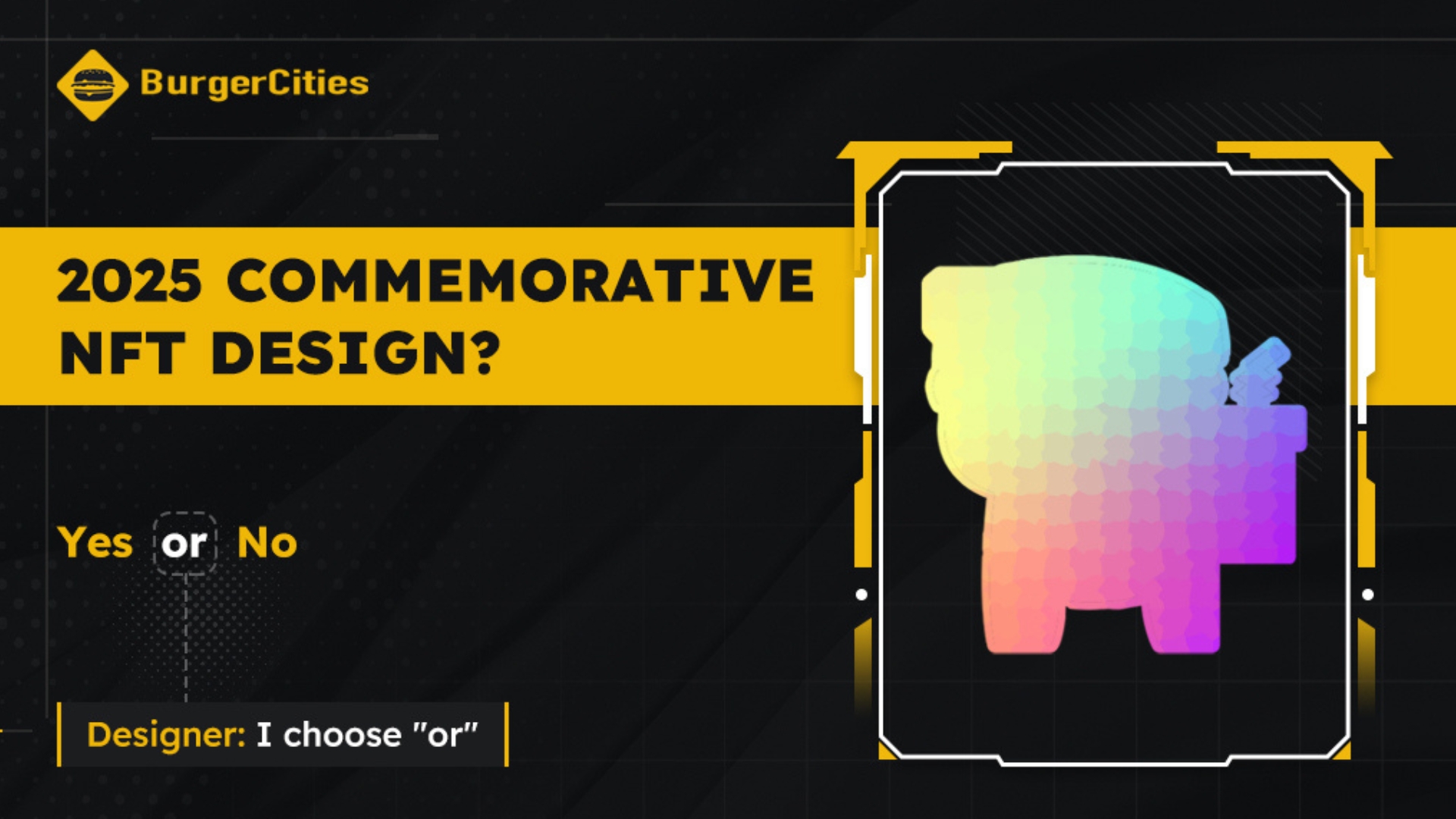 BurgerCities Announces Proposal For 2025 NFT Series Focused On Art And  Technology - EGamers.io - P2E NFT Games Portal