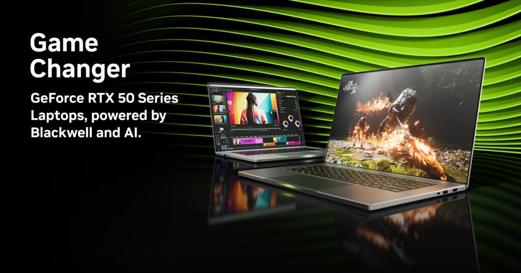 geforce rtx 50 series laptops key visual NVIDIA, the well-known technology computing company, has officially unveiled its highly anticipated GeForce RTX 50 series graphics cards and laptops, introducing revolutionary AI and neural rendering capabilities.