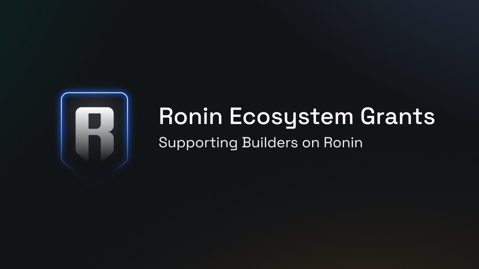 ronin ecosystem grands Ronin Network has recently unveiled a substantial $10 million grant program to foster growth and innovation within the blockchain community.