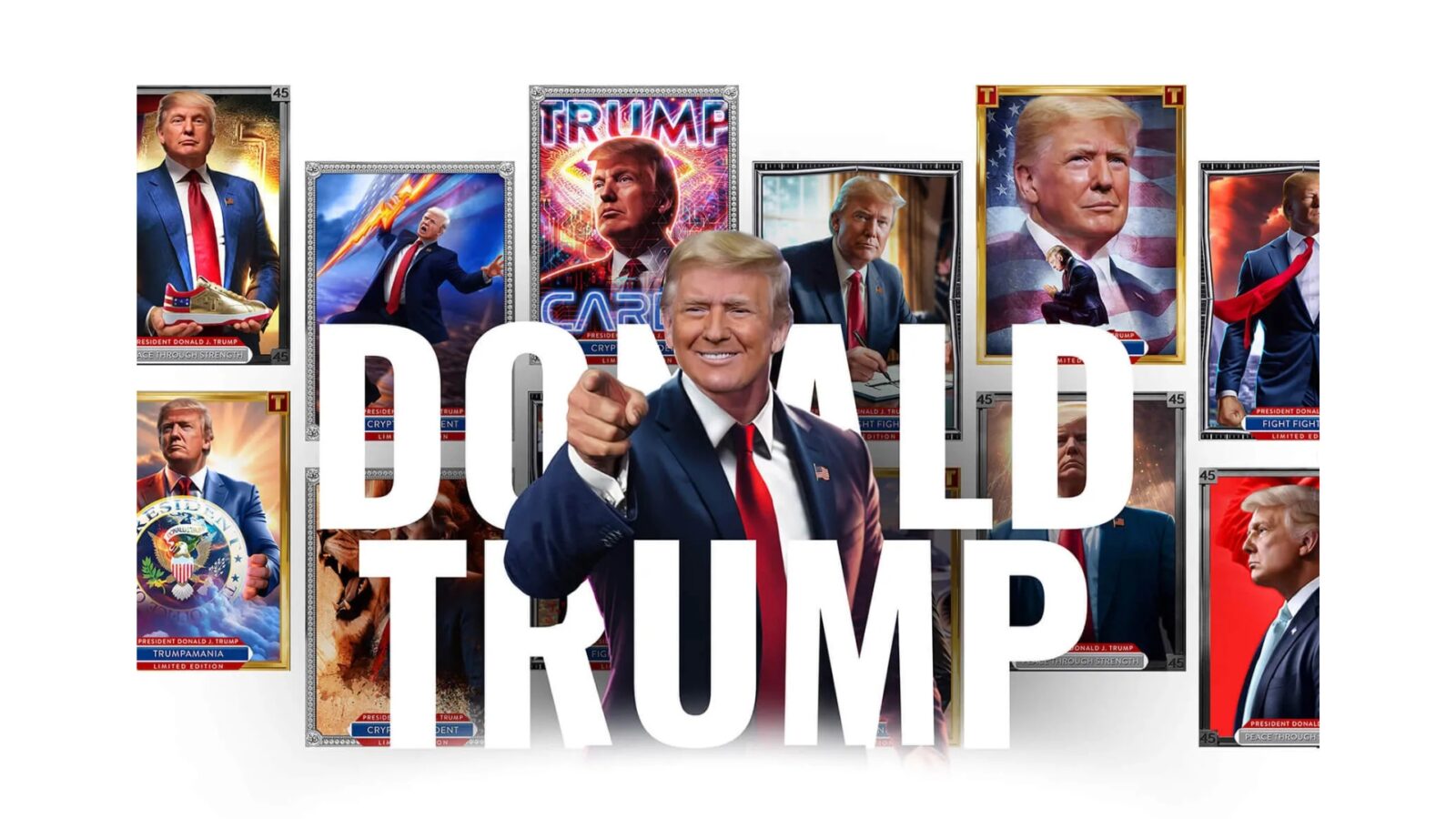 trump donald President Donald Trump has released a new set of digital trading cards on the Bitcoin blockchain, signaling a deeper dive into the cryptocurrency world.