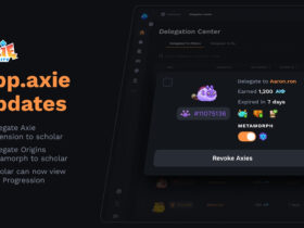 axie infinity Axie Infinity has introduced a significant update to its delegation system, aimed at improving security, management efficiency, and user flexibility. This overhaul addresses the key concerns of managers and scholars within the Axie ecosystem, streamlining operations and enhancing safety.