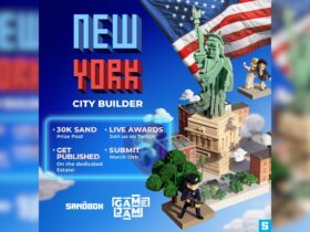 the sandbox The Sandbox launched a city-building contest focusing on reconstructing New York City within its virtual environment, encouraging participants to design virtual replicas of New York's iconic landmarks and neighborhoods, capturing the city's essence through artistic and cultural representations.