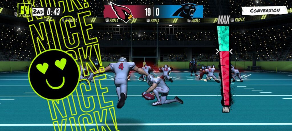 NFL Rivals graphic review Hey guys, today I'm doing an NFL Rivals Review , a licensed NFL American Football arcade-style game by Mythical Games. Mythical Games is a Blockchain gaming company known to crypto gaming OGs for the blockbuster trading-card game Gods Unchained and later Blankos Block Party.