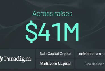 across Across Protocol has successfully raised $41 million in a token sale for its ACX token, with funding led by Paradigm. Other major investors, including Bain Capital Crypto, Coinbase Ventures, and Multicoin Capital, also participated in the round.