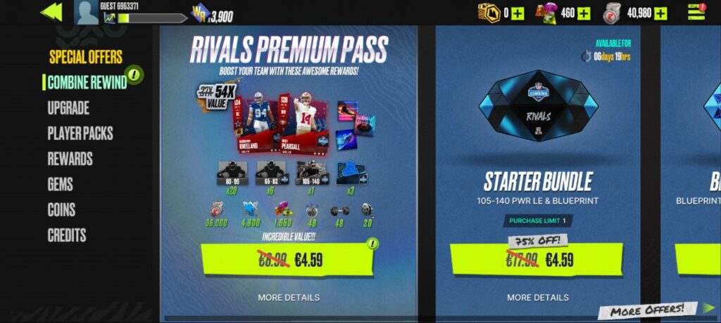 nfl rivals review store Hey guys, today I'm doing an NFL Rivals Review , a licensed NFL American Football arcade-style game by Mythical Games. Mythical Games is a Blockchain gaming company known to crypto gaming OGs for the blockbuster trading-card game Gods Unchained and later Blankos Block Party.