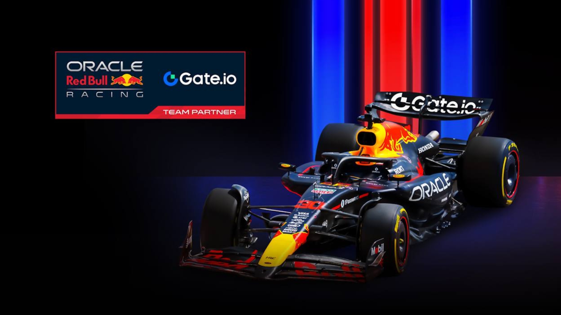 Oracle Red Bull et Gate.io