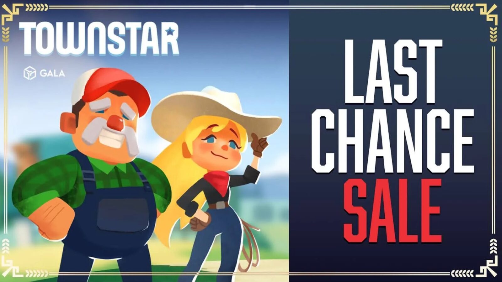 townstar gala games last change sale Gala Games has announced that its Last Chance Sale for exclusive Town Star NFTs will end on March 28 or while supplies last.