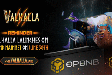 valhalla launches on opbnb mainnet FLOKI has officially announced that its metaverse MMORPG, Valhalla, will go live on the mainnet on June 30. The browser-based blockchain game blends turn-based combat, NFT-powered gameplay, and real-time multiplayer exploration.