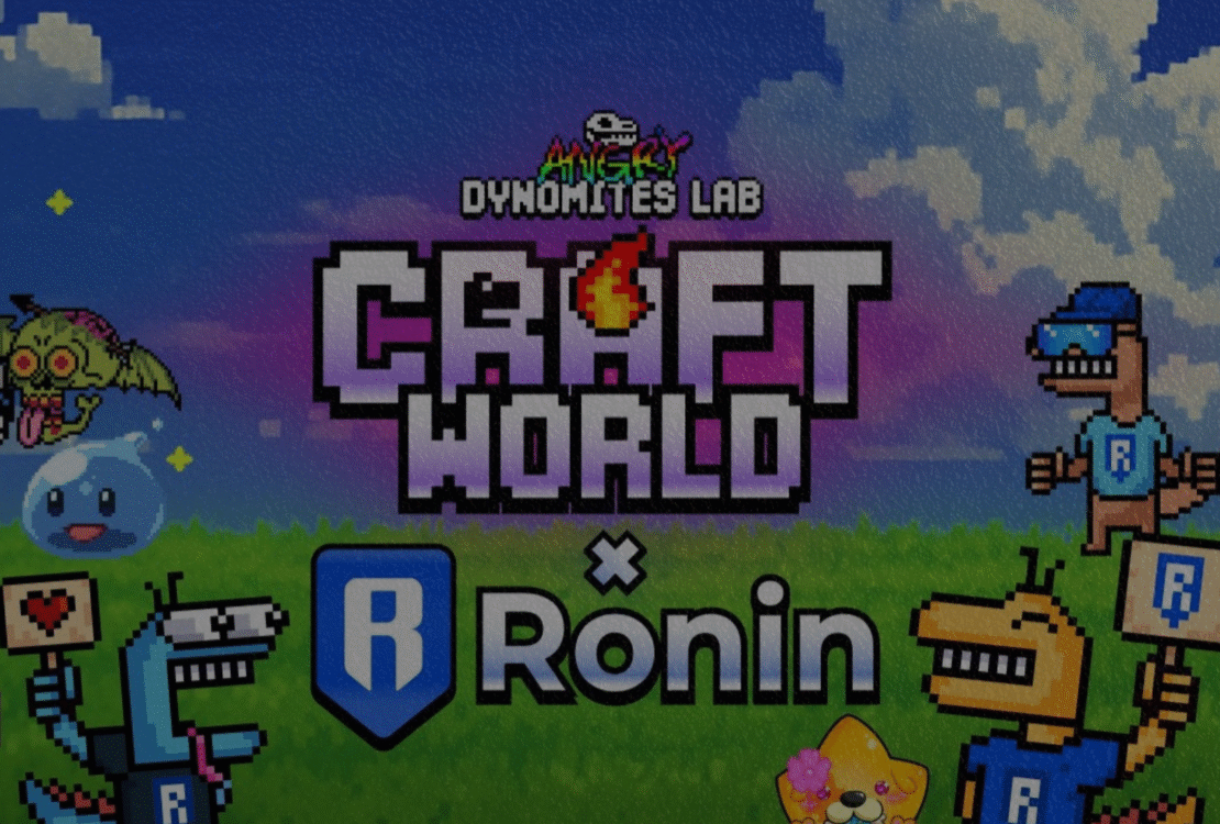craft world ronin VOYA Games has officially launched Craft World, a dinosaur-themed survival and crafting game, on the Ronin Network.