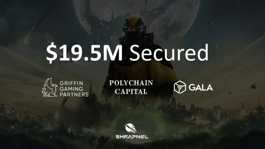 Shrapnel Raises $19.5M, Partners with Gala Games for Global and China Expansion 28 shrapnel Seattle-based game studio Neon Machine has secured $19.5 million in funding, led by Gala Games, to expand its blockchain first-person shooter Shrapnel worldwide and launch a localized version for the Chinese market.