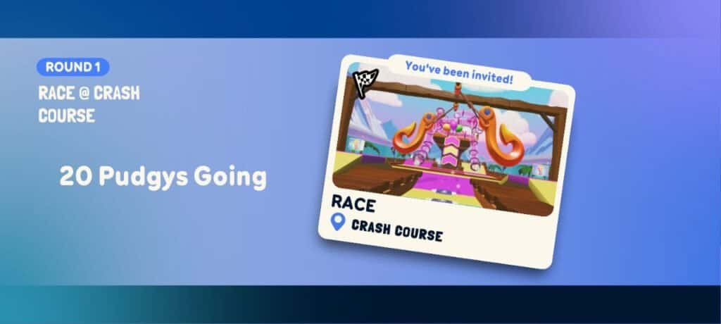 Pudgy Party Review Round1 Race Crash Course You know it's time to try a game when so many people are talking about it. Pudgy Party Battle Royale, from the IP of Pudgy Penguins, has become popular lately, so I decided to give it a try and write my honest Pudgy Party Review. Throughout this review, I'll detail my experiences and observations while playing the game, so stick around for my full Pudgy Party Review.