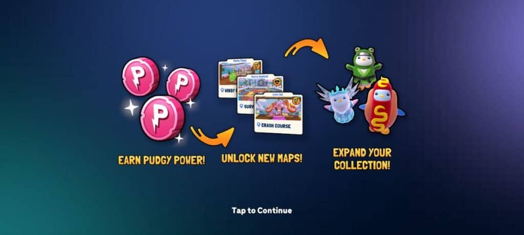 Pudgy Party Review -  Pudgy Power, Maps & Collection