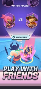 Gladiator Mayhem gameplay screenshot 2 – Casual crypto game on Avalanche