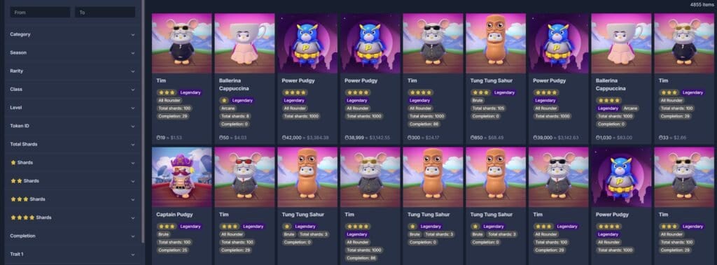 mythical marketplace available assets You know it's time to try a game when so many people are talking about it. Pudgy Party Battle Royale, from the IP of Pudgy Penguins, has become popular lately, so I decided to give it a try and write my honest Pudgy Party Review. Throughout this review, I'll detail my experiences and observations while playing the game, so stick around for my full Pudgy Party Review.