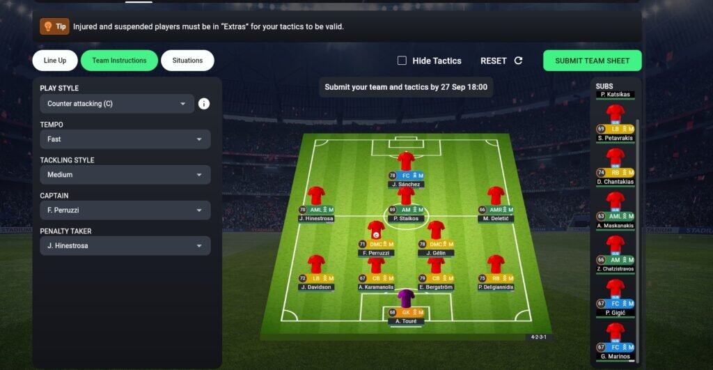 soccerver match against agrinio This is the fourth part of the Soccerverse Review Series.