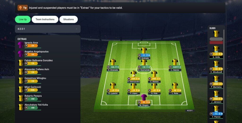 soccerverse aek athens lineup This is the fourth part of the Soccerverse Review Series.