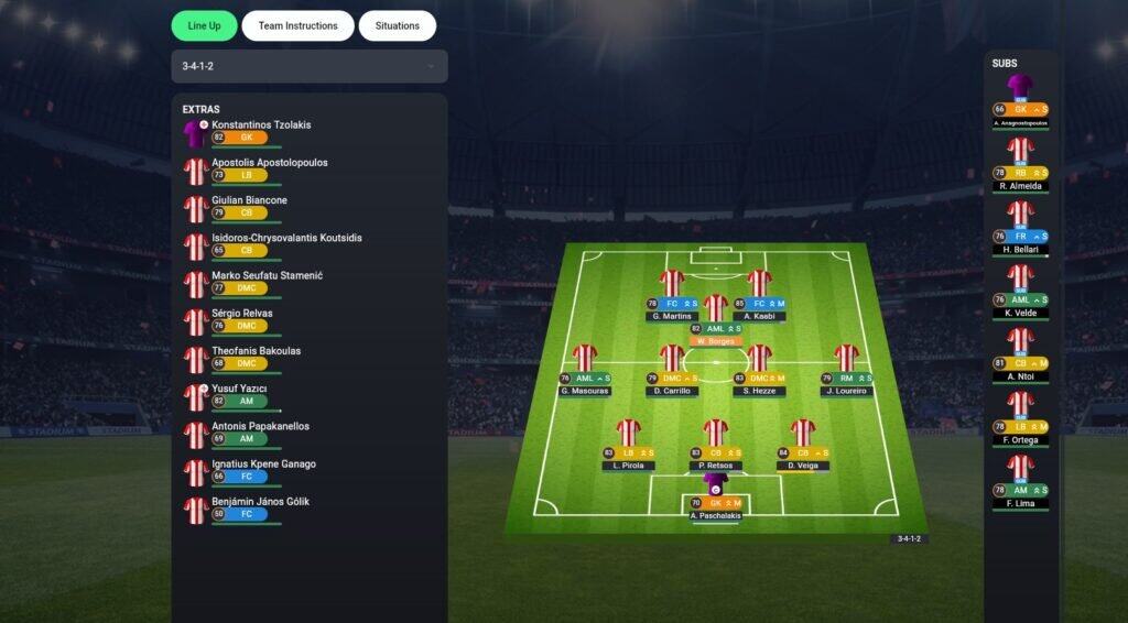 soccerverse olympiacos piraeus tactics Continuing from the previous Soccerverse Review, we now present the results of the second match.