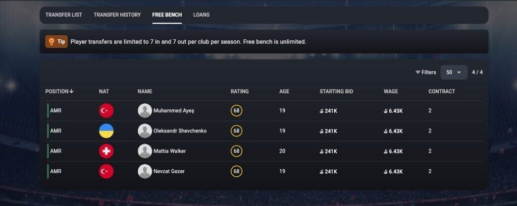 soccerverse review free transfers This is the second part of the Soccerverse Review Series.
