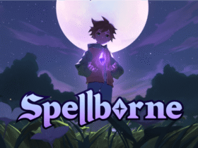 spellborne game Spellborne, developed by Mon Studios, is a free-to-play MMORPG that combines elements of monster catching with activities such as farming, crafting, and guild play in a competitive turn-based combat system. Players can choose from three hunter characters and explore a retro-styled 2D fantasy world inspired by Pokémon. This game supports both casual and competitive gameplay across various platforms.