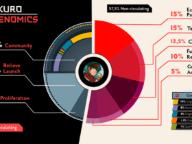 Kuroro's Surprise $KURO Token Launch Sparks Confusion and Criticism 57 $KURO tokenomics