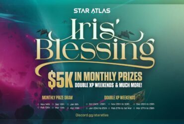 Star Atlas Unveils Iris' Blessing: Six Months of Biweekly Double XP and $30K in Prizes