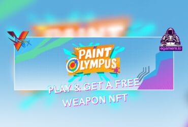 PLAY GET A FREE WEAPON NFT 1 Vulcan Forged has launched a new game titled Paint Olympus, offering players a unique combination of artistry, mythology, and interactive gameplay on the blockchain. This PvP arena battler sets players against each other in stylized mythic arenas where battles unfold through the use of paint-based weapons.