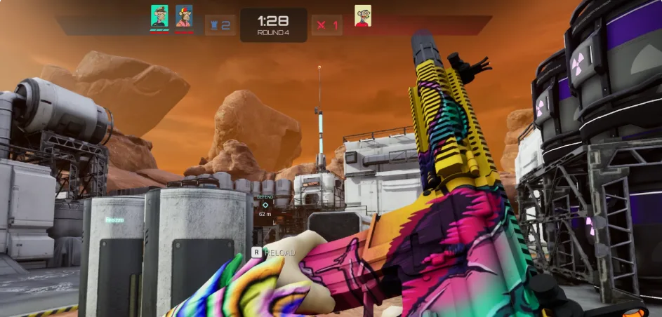 Alternates gameplay screenshot 2 – Shooter crypto game on Polygon