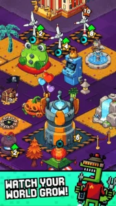 Craft World gameplay screenshot 2 – Casual crypto game on Ronin