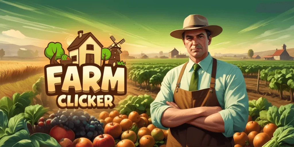 Farm Clicker gameplay screenshot 1 – Idle crypto game on TON
