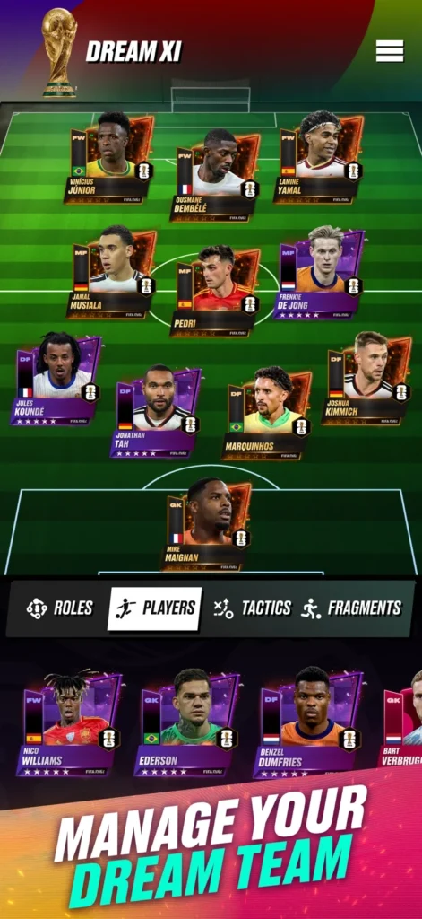 FIFA Rivals gameplay screenshot 1 – Turn Based Strategy crypto game on Polkadot