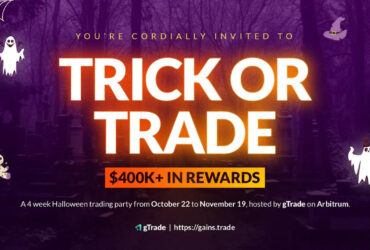 gTrade Launches $400K Halloween Trading Challenge on Arbitrum Network