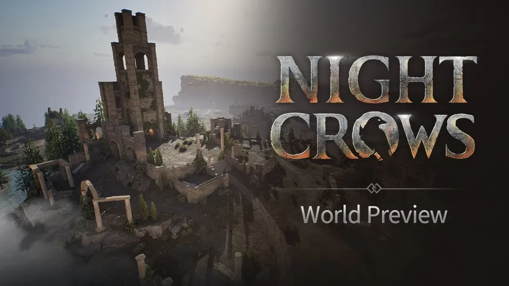 Night Crows gameplay screenshot 1 – MMORPG crypto game on Ethereum