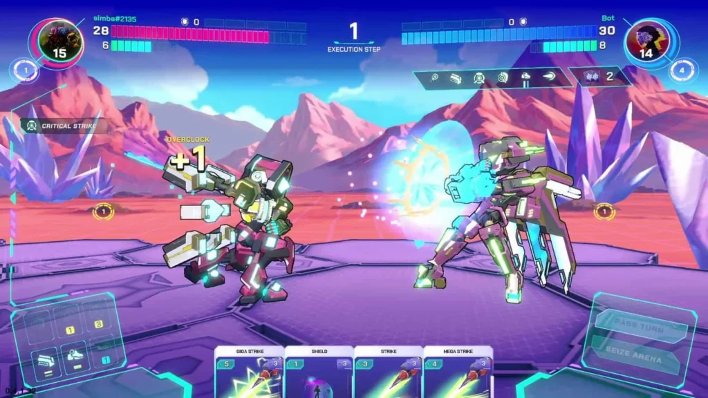 OverKnights gameplay screenshot 1 – Card Games crypto game on Immutable X