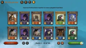 SolForge Fusion gameplay screenshot 4 – Card Games crypto game on Solana