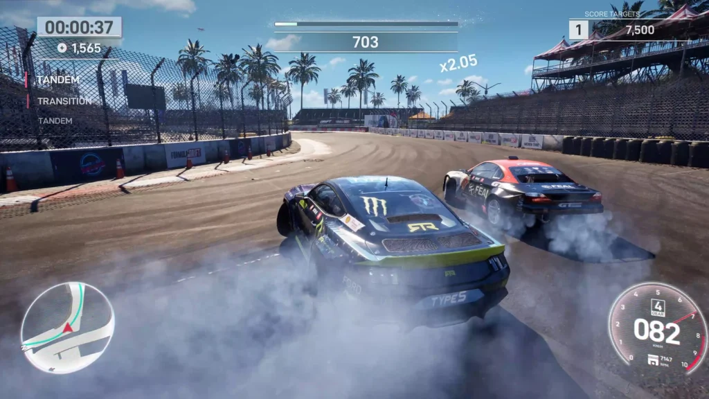 Torque Drift 2 gameplay screenshot 1 – Multiplayer crypto game on Polygon