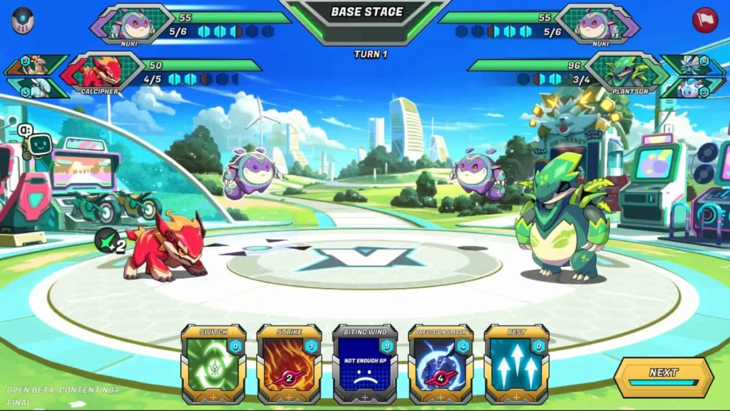 Valiants: Arena gameplay screenshot 1 – COLLECTIBLE crypto game on Ethereum