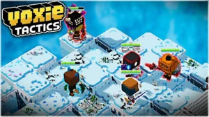 Voxie Tactics gameplay screenshot 2 – Adventure crypto game on Polygon
