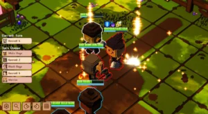 Voxie Tactics gameplay screenshot 4 – Adventure crypto game on Polygon