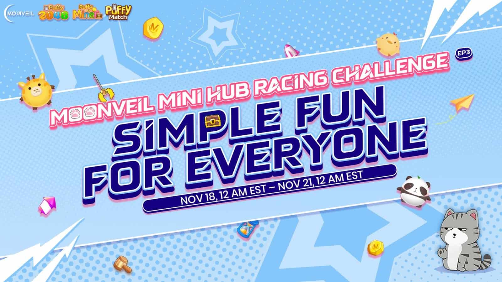 Thrills on the Lunar Circuit: Moonveils Mini Hub Race Episode 3