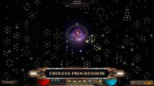 Crystalfall gameplay screenshot 3 – Action crypto game