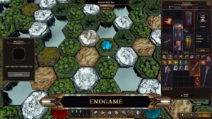 Crystalfall gameplay screenshot 4 – Action crypto game