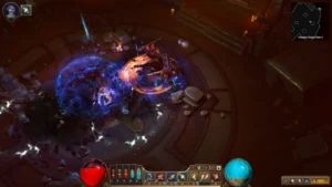 Crystalfall gameplay screenshot 5 – Action crypto game