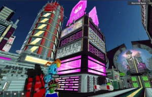 Voxels gameplay screenshot 3 – Minigames crypto game on Ethereum