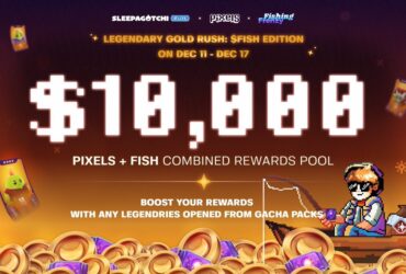 "Explore the Legendary Gold Rush in Sleepagotchi LITE: Unveiling the $FISH Edition"